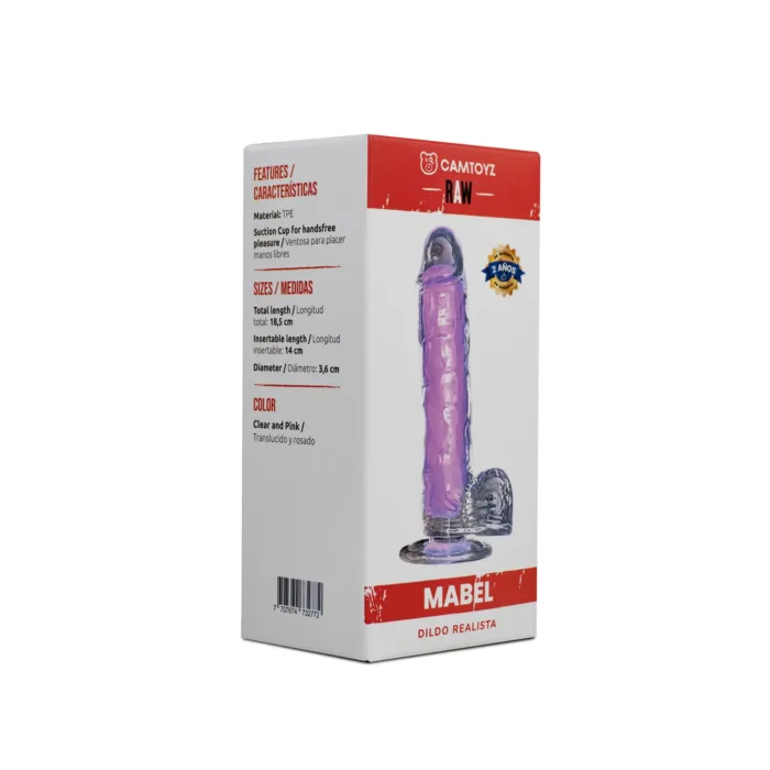 Raw Dildo Realista Mabel Rosado - Imagen 4