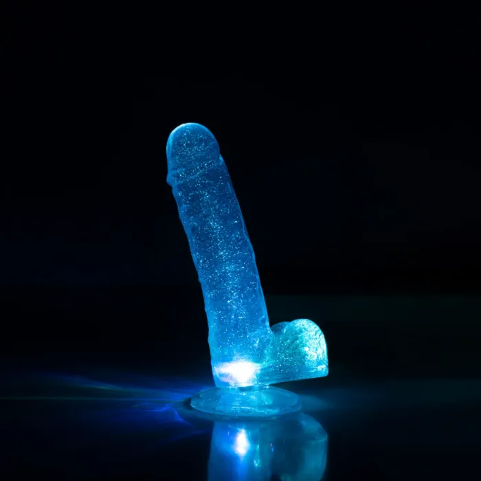 Raw Dildo Realista Nebula Transparente - Imagen 2