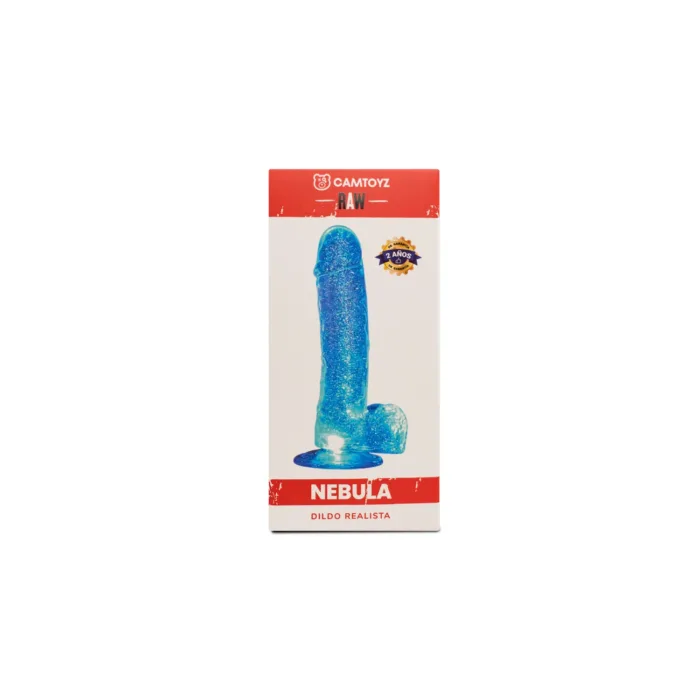 Raw Dildo Realista Nebula Transparente - Imagen 7