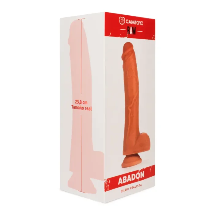 Raw Dildo Realista Abadón 24 cm Piel - Imagen 2