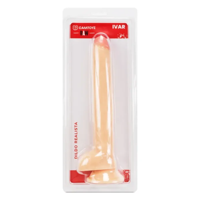 Raw Dildo Realista Ivar 32 cm Piel - Imagen 13