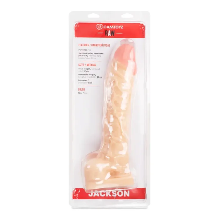 Raw Dildo Realista Jackson - Imagen 2