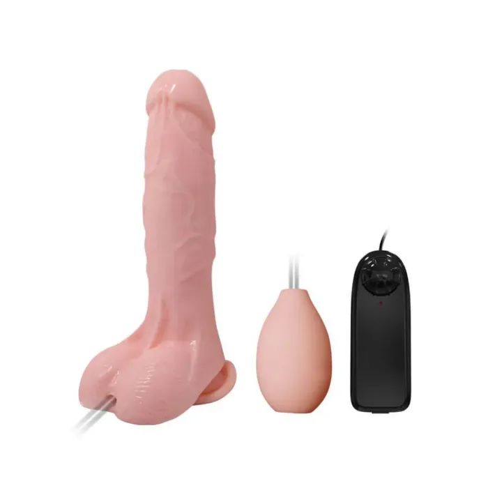 Raw Vibrador Realista Eyaculador Yuko 19,3 cm Piel