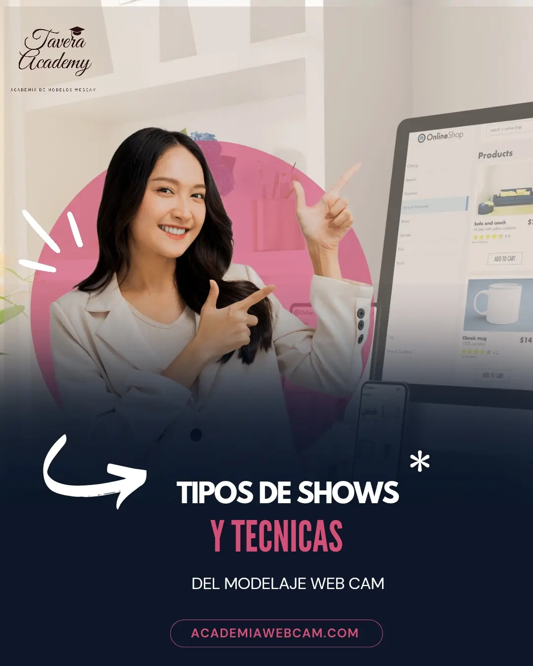 Tipos de Shows y Técnicas para Modelos Webcam